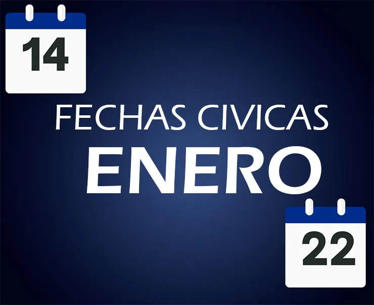 descargar dibujos de Fechas Cívicas de Enero 2026 imagenes de Fechas Civicas Enero