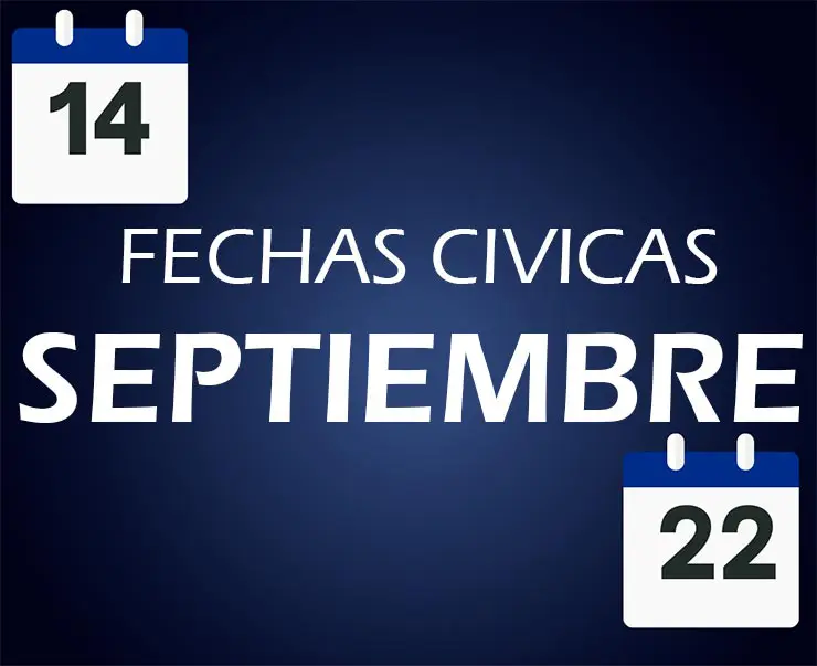 Fechas Cívicas Septiembre