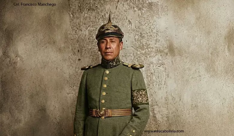 descargar dibujos de Francisco Manchego: Héroe de la Guerra del Chaco 2026 imagenes de Francisco Coronel Manchego Bolivia