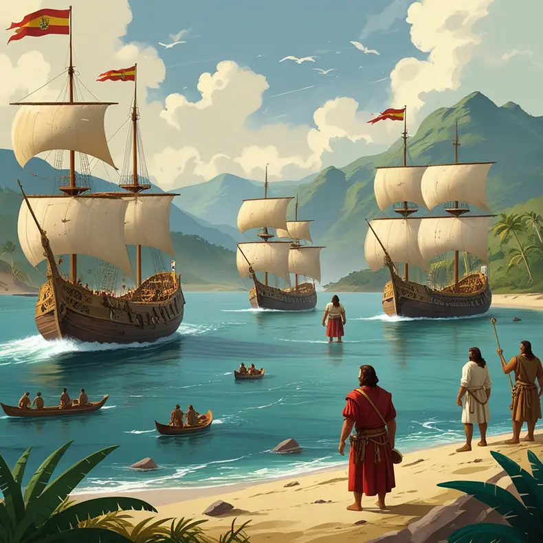 imagenes La Conquista Espanola