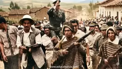 imagenes de Rene Barrientos Pacto Militar Campesino y Constitucion 1967