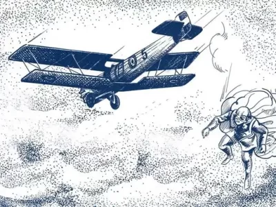 descargar dibujos de El primer salto en paracaídas en Bolivia, hace mas de 95 años la hazaña que marcó la historia aérea nacional 2026 imagenes de primer salto en paracaidas en Bolivia